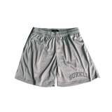 Grey Mesh Shorts
