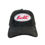 Black Suede Trucker Hat